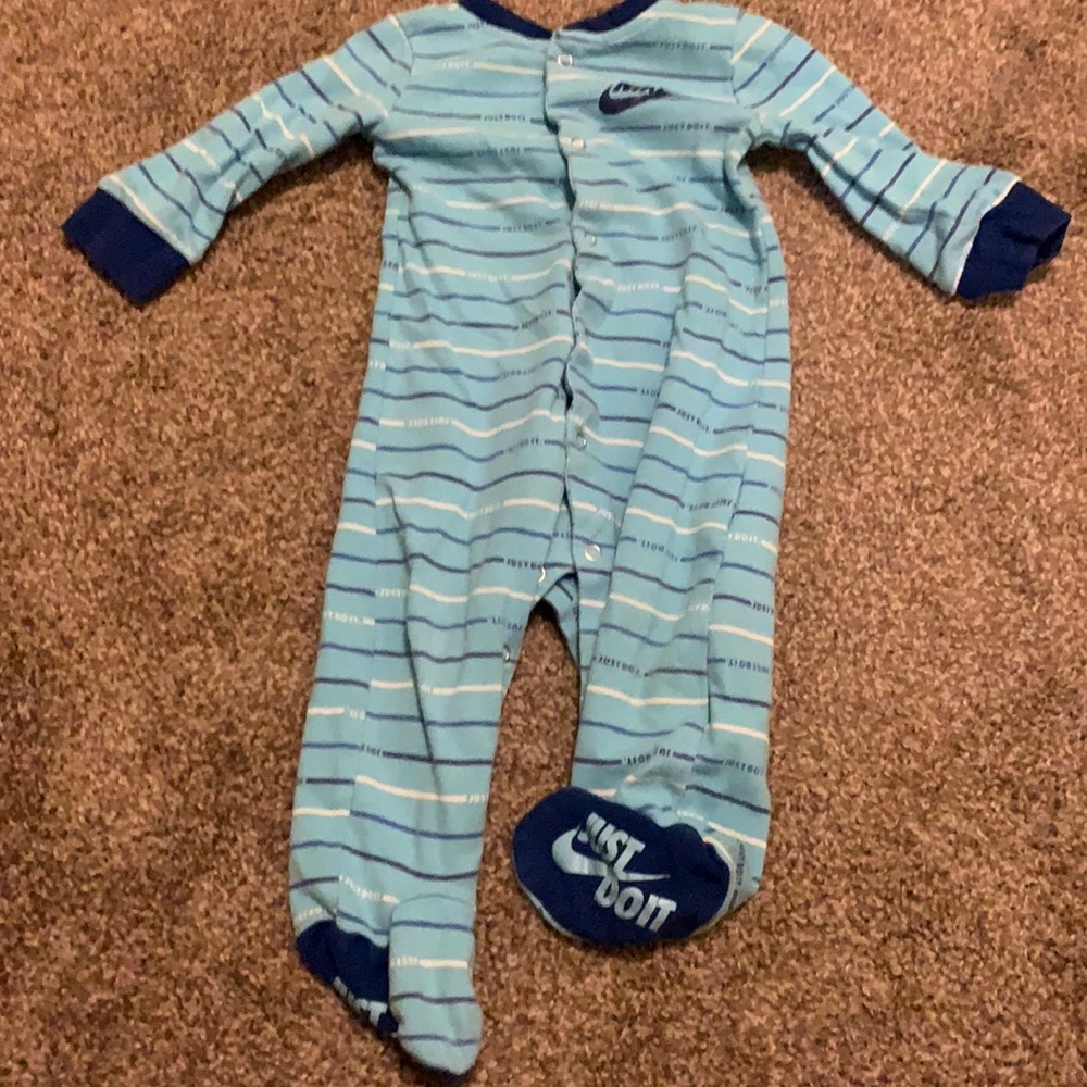 Nike footed sleeper